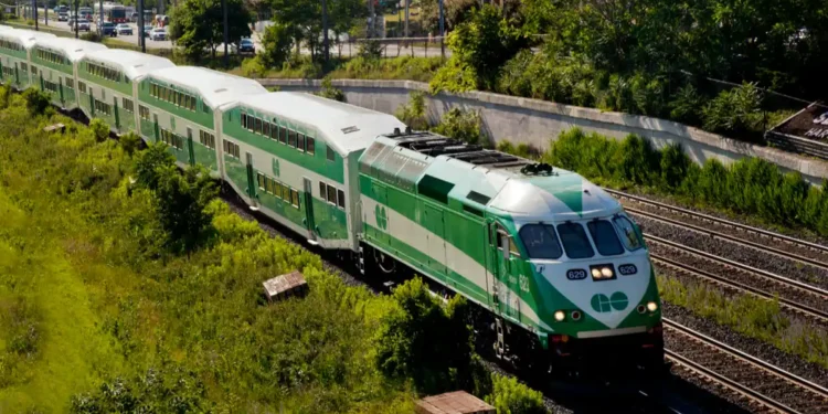 No GO trains Lakeshore West line Toronto Mississauga